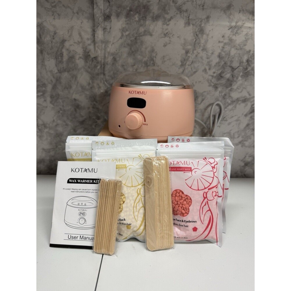 Kotamu~~Digital Wax Warmer Kit~~Hard Wax for Hair Removal At Home - Never Used